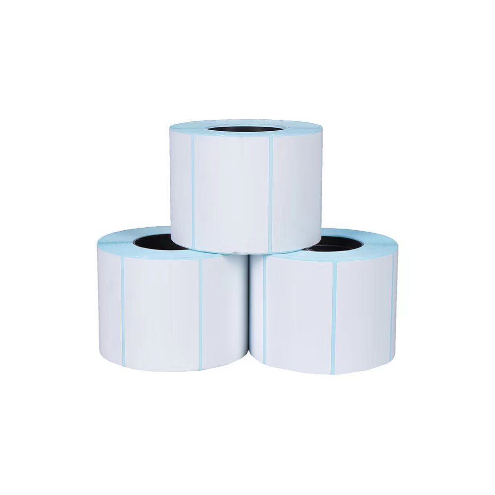Factory Direct Thermal Shipping Label A6 Thermal Paper Barcode Sticker with UV Printing Permanent Adhesive